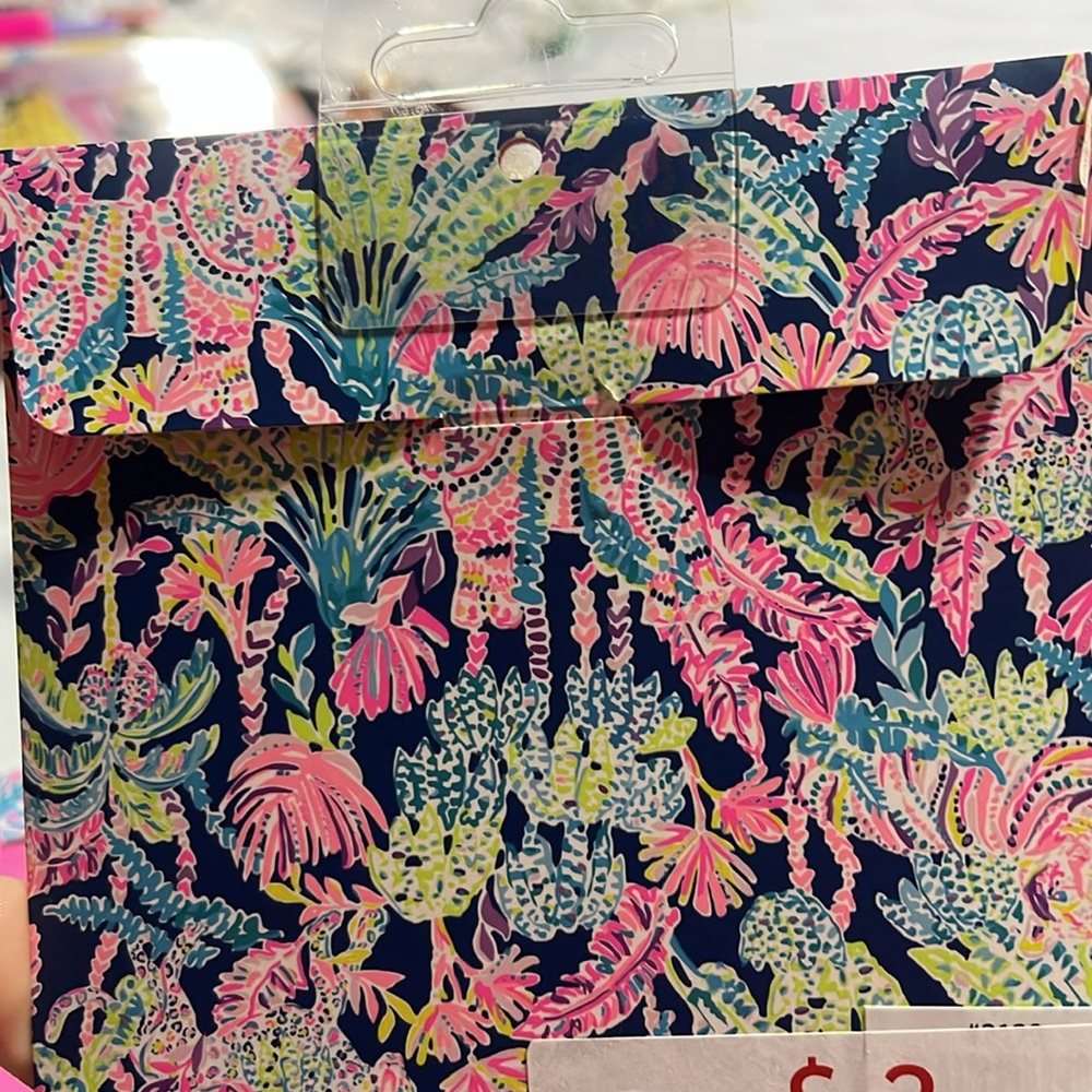 Lilly Pulitzer Monogram Sticker Letter R - Picture 2 of 3